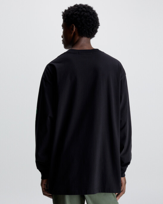 Photo Print Long Sleeve T-Shirt