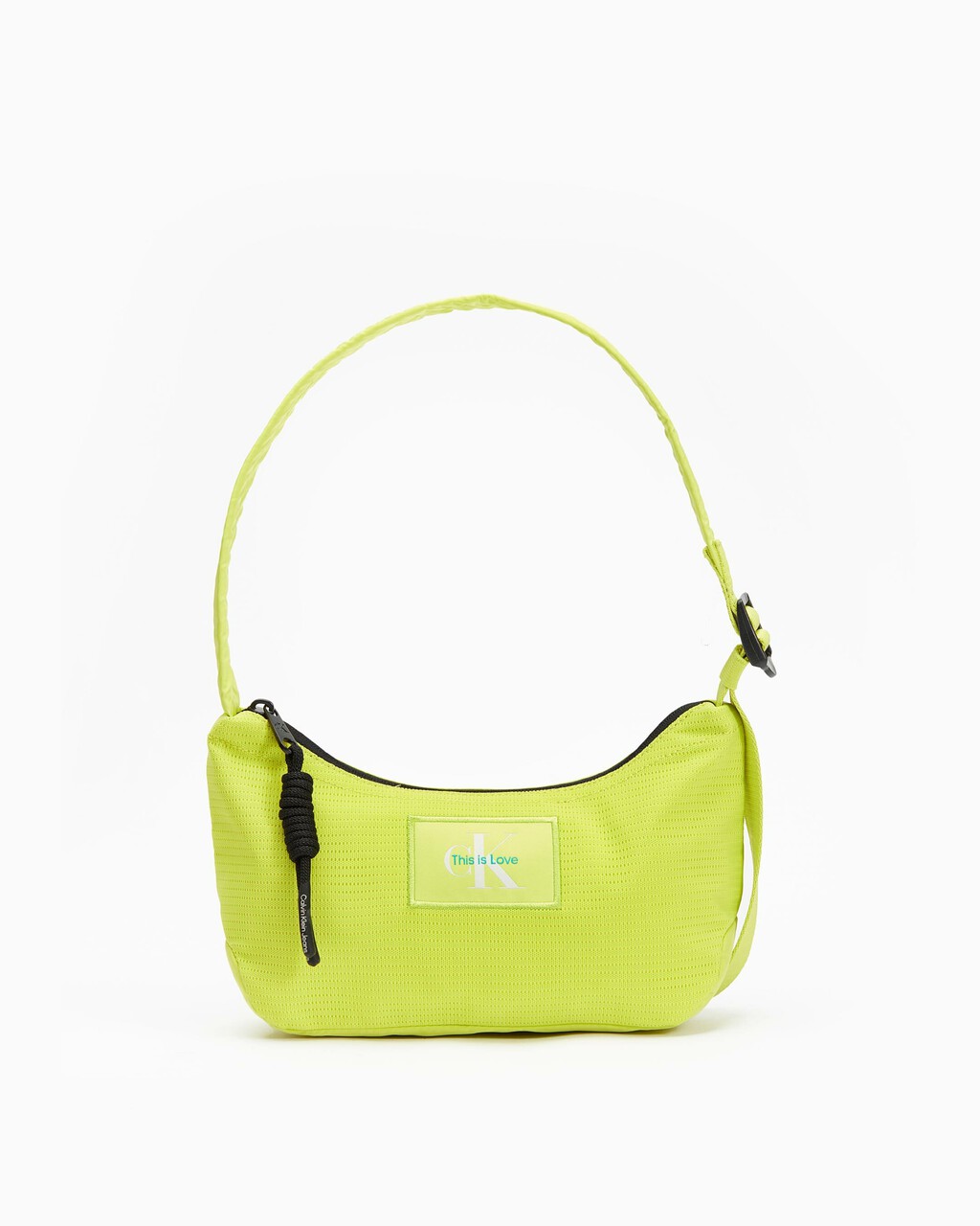 PRIDE CAPSULE CRESCENT SHOULDER BAG, LEMON LIME, hi-res