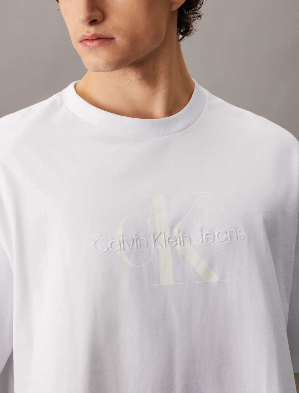 Monogram 標準版型 T 裇, Brilliant White, hi-res