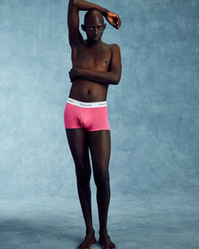 MODERN COTTON THIS IS LOVE TRUNKS, Pink Flambe, hi-res