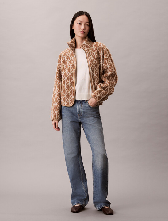 Emblem Sherpa Jacket