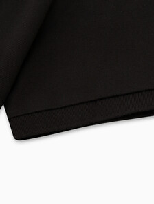 Ck 徽章修身光滑棉質 Polo 衫, Ck Black, hi-res