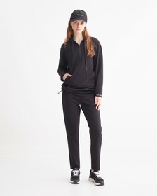 CK EFFECT 連帽衛衣連身裙, BLACK BEAUTY, hi-res