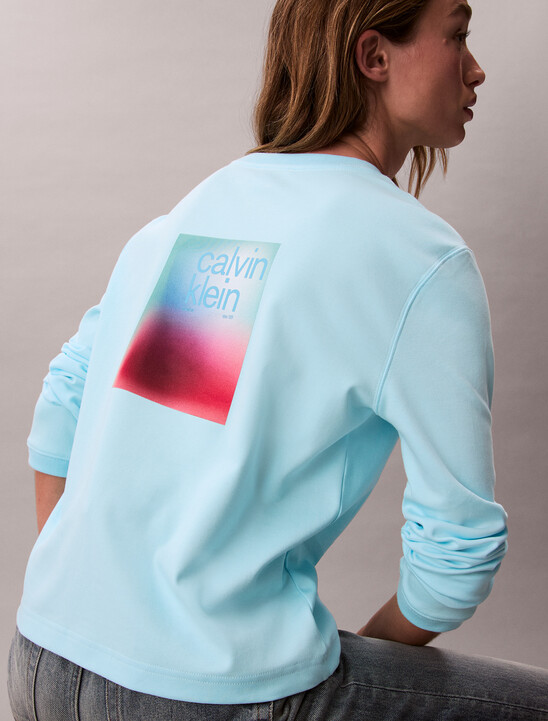 Ombre Logo Graphic Classic T-Shirt