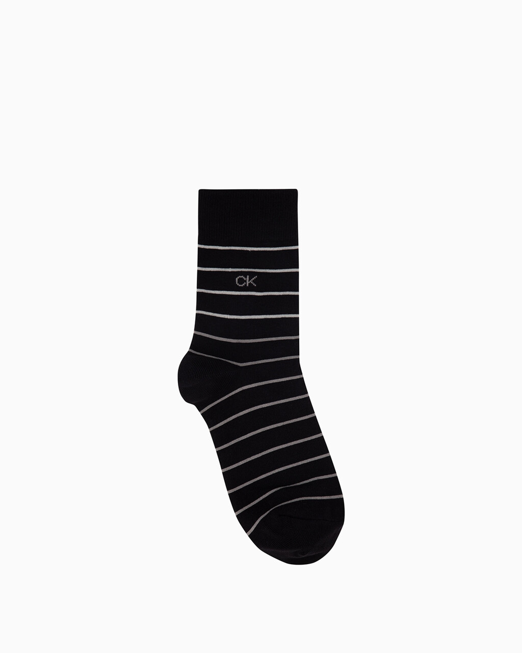 Men's 1 Pack Gradation Crew Socks, BLACK, hi-res