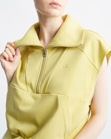 37.5 無袖 Polo 裇, Yellow Sand, hi-res