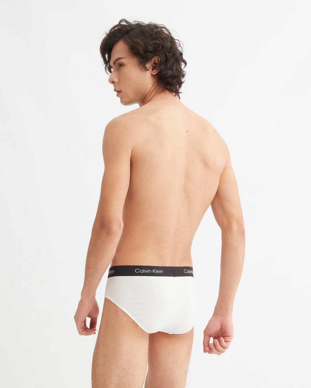 Calvin Klein 1996 Cotton Hipster Brief, White, hi-res