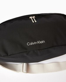 CK ATHLETIC SLING BAG XL, BLACK, hi-res