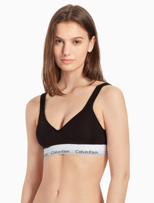 Scoop Back Lightly Lined Bralette, Black (Legacy 001), hi-res