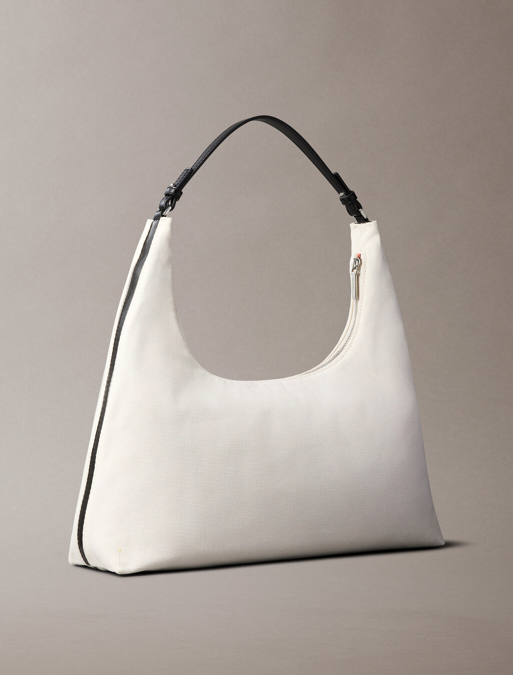 Graphic Canvas Medium Shoulder Bag, WHITE CANVAS, hi-res