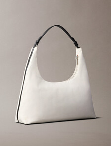 Graphic Canvas Medium Shoulder Bag, WHITE CANVAS, hi-res