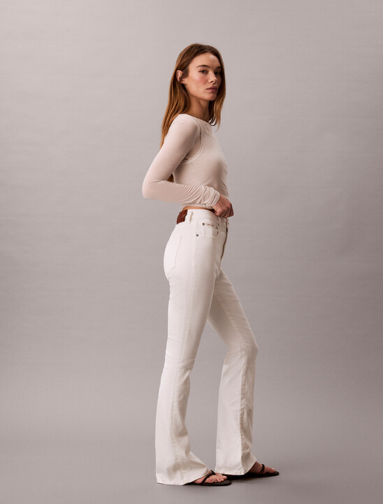 High Rise Flared Jeans