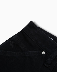 Recycled Cotton 90s Straight Workwear Pants, WASHED BLACK, hi-res