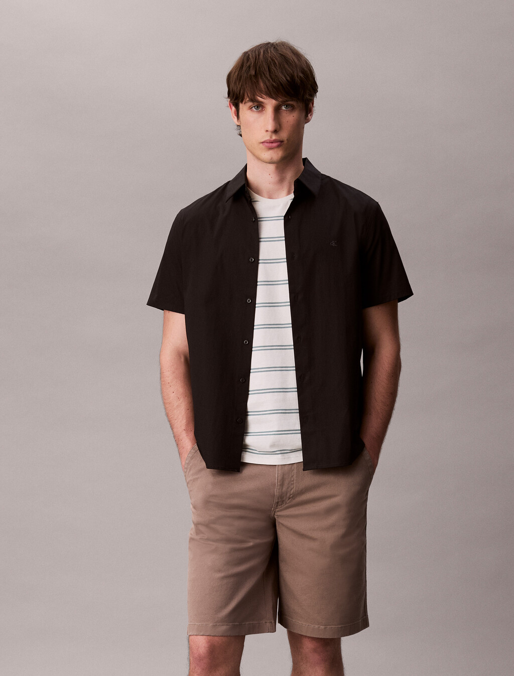 90s Baggy Chino Short, Taupe Tone, hi-res