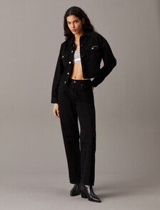 90 年代直筒牛仔褲, CK CLASSIC BLACK, hi-res