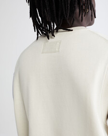 STANDARDS HIGH V-NECK VEST, BONE WHITE-100Y, hi-res