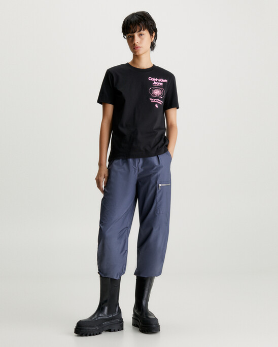 Relaxed Back Print T-Shirt
