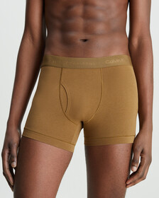 Cotton Stretch Fit Flex Trunks, Kangaroo, hi-res