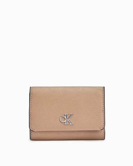 MINIMAL MONOGRAM 中型三摺式銀包