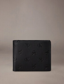 AOP EMBOSS BILLFOLDBlack, Black, hi-res