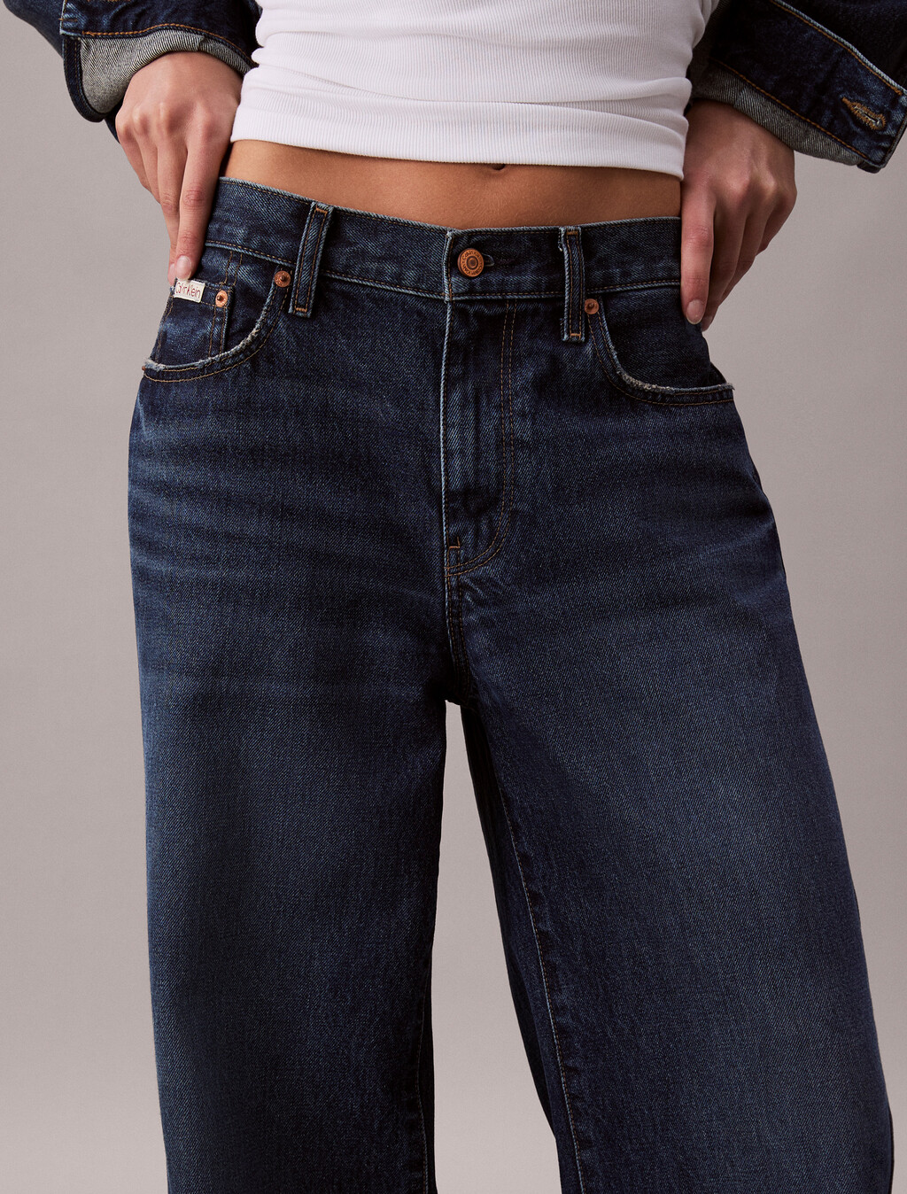 Ultra Wide Leg Jeans, LUDLOW, hi-res