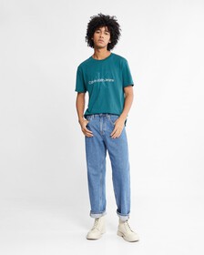 Monogram Organic Cotton 上衣, Atlantic Deep, hi-res