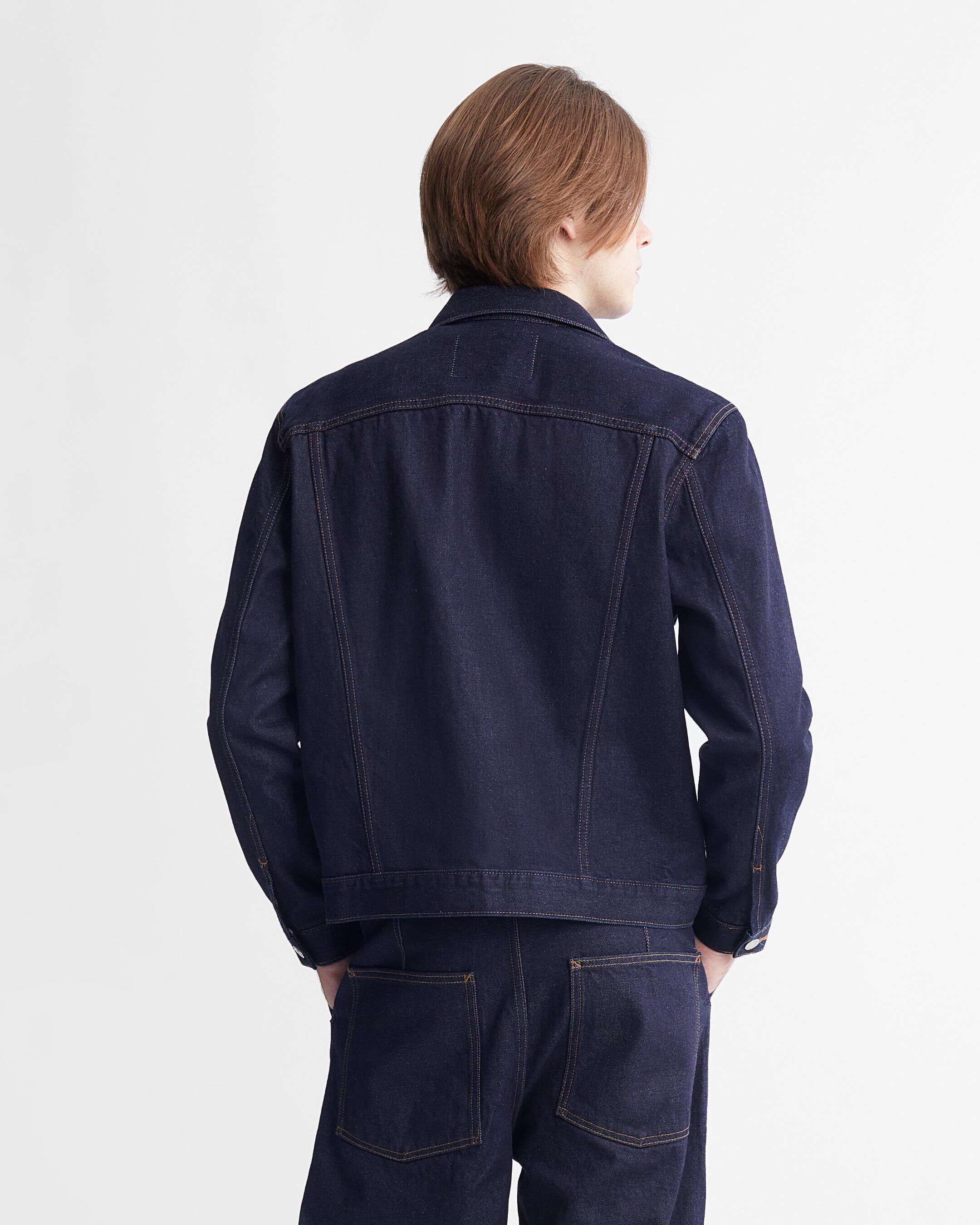 Utility online jean jacket
