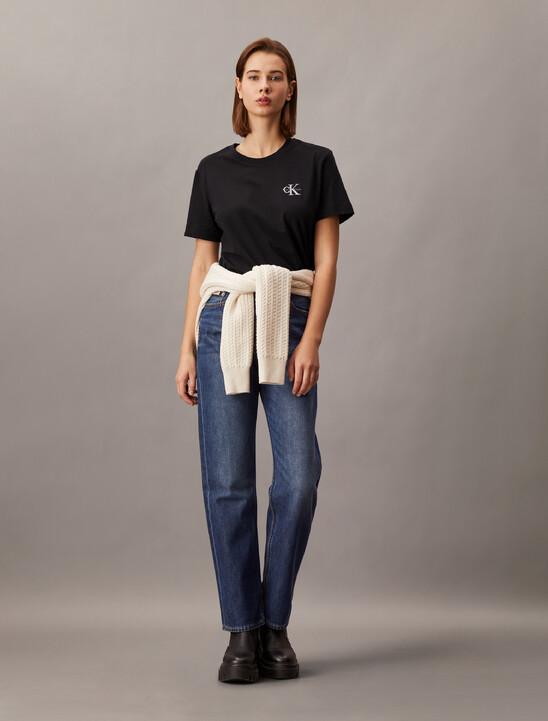 Core Essentials Monogram Embroidery Tee