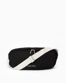 CK ATHLETIC SLING BAG XL, BLACK, hi-res