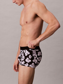 Low Rise Trunks - CK Black, BUTTERCUP FLORAL BLACK, hi-res