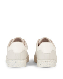 Faux Leather Trainers, Eggshell/Travertine, hi-res