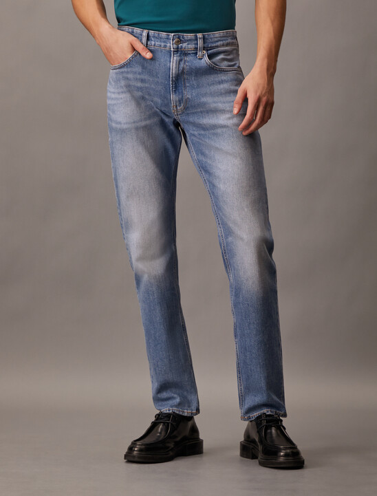 Italian Denim Authentic Straight Jeans