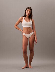 Icon Cotton Bikini, Chalk, hi-res