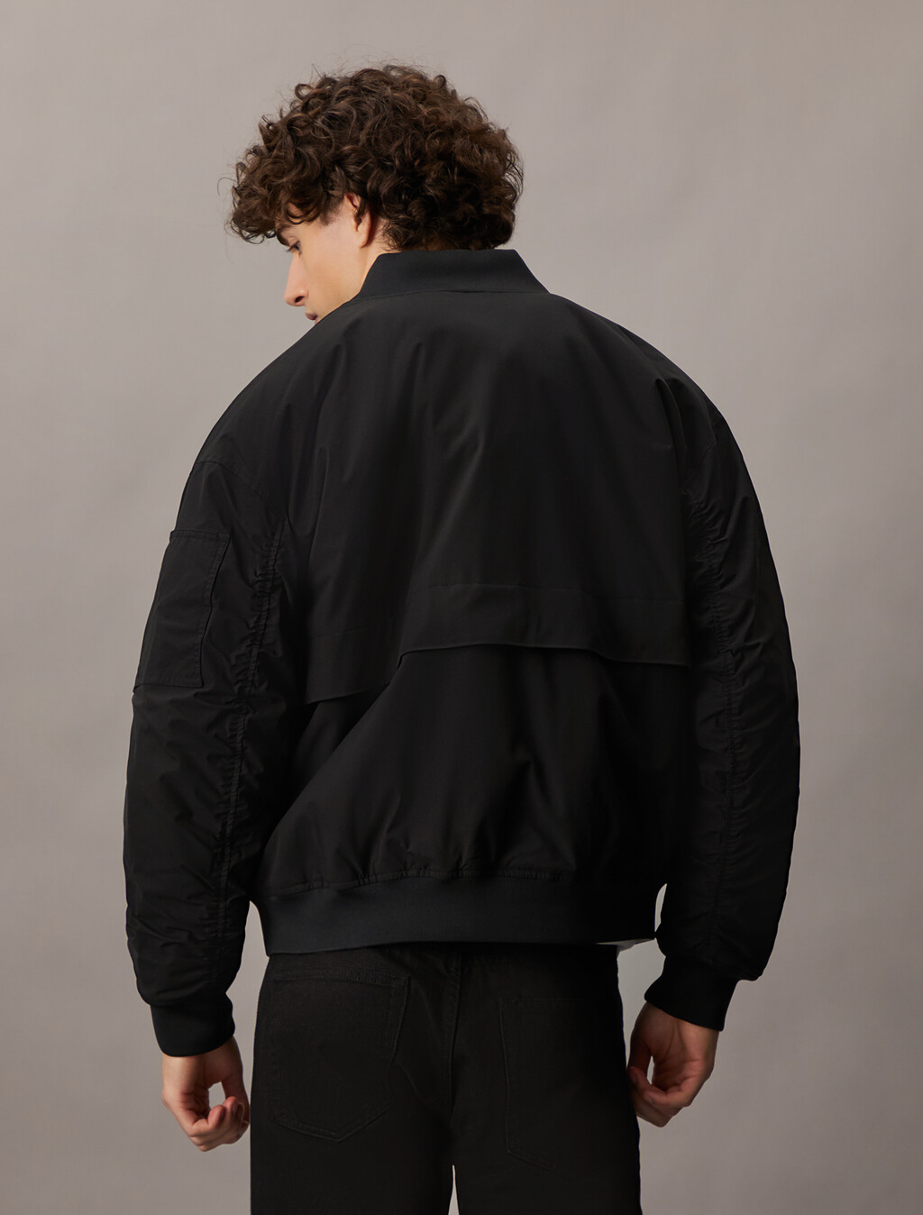 Lightweight Reversible Jacket, Ck Black, hi-res