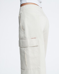Wide Leg Cargo Pants, Almond Milk, hi-res