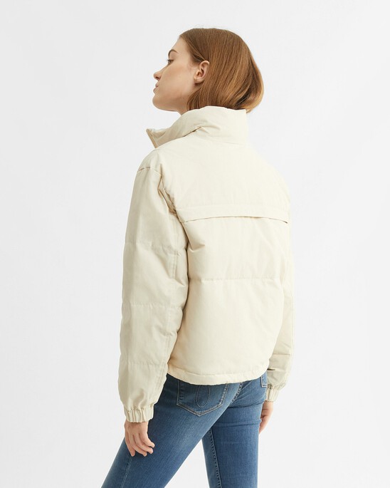 ORGANIC COTTON ULTRA LIGHTWEIGHT DOWN JACKET