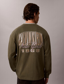 Logo Graphic T-Shirt, Olive Night, hi-res