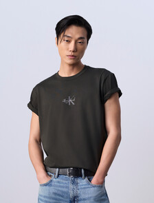 Jung Kook for Calvin Klein Monologo T 恤, Peat, hi-res