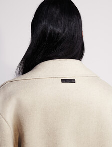 Wool Blend Trench Coat, Peyote, hi-res