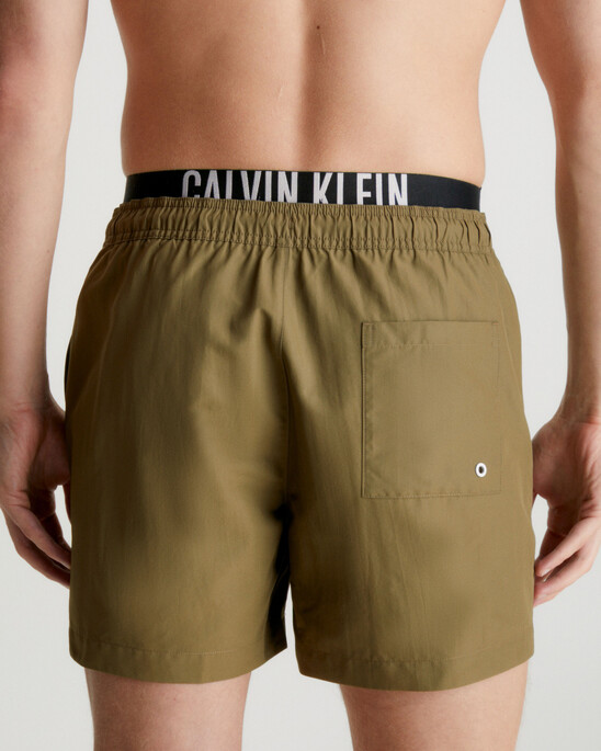 INTENSE POWER DOUBLE WAISTBAND SWIM SHORTS