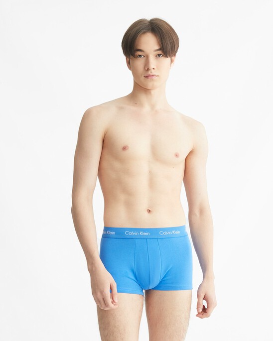 Cotton Stretch 低腰貼身短版四角褲（3 件組）