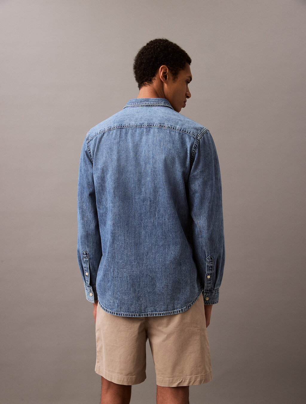 標誌性棉質斜紋短褲, Vintage Khaki, hi-res