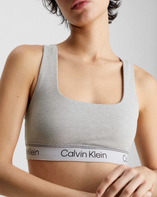 ATHLETIC COTTON LIGHTLY LINED BRALETTE