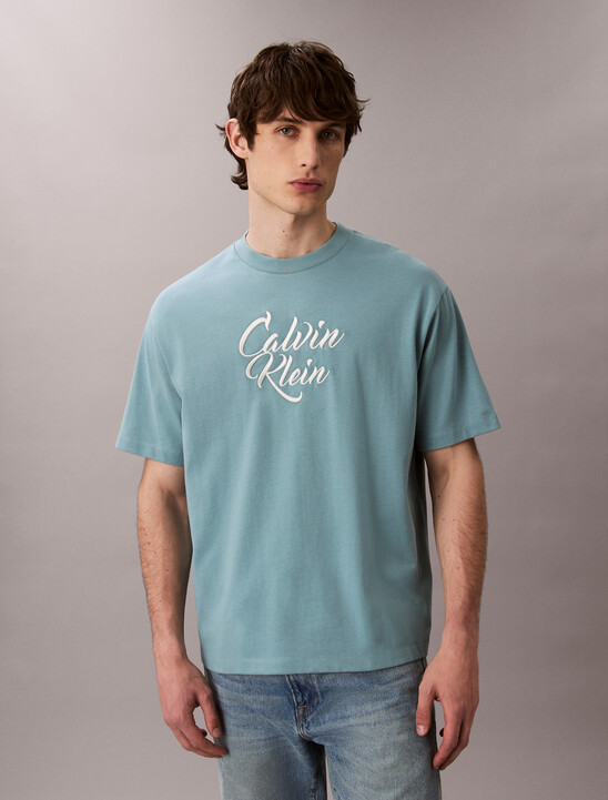 Script Logo Graphic Relaxed T-Shirt
