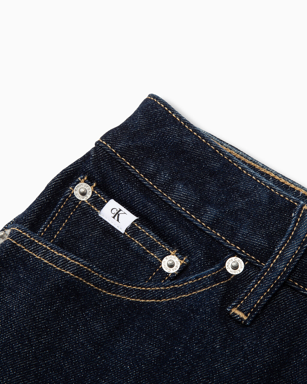 HIGH-RISE RELAXED JEANS, Rinse Blue Pocket Label, hi-res