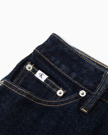 HIGH-RISE RELAXED JEANS, Rinse Blue Pocket Label, hi-res