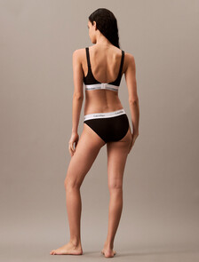 Icon Cotton Lift Bralette, Black, hi-res
