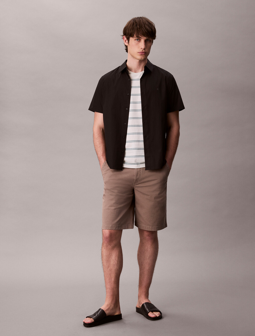 90s Baggy Chino Short, Taupe Tone, hi-res