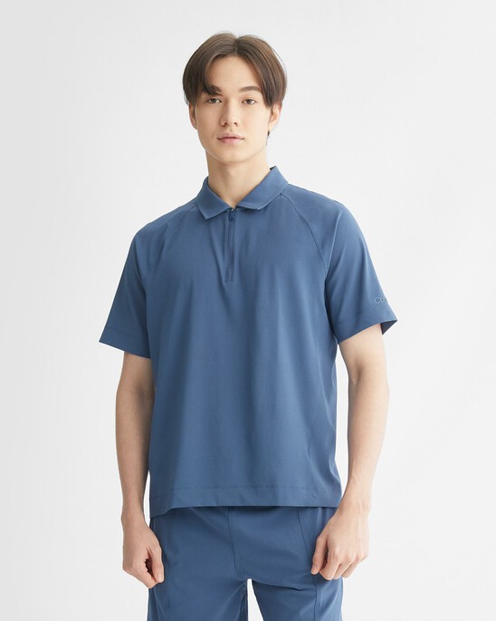 ESSENTIALS OVERSIZED POLO