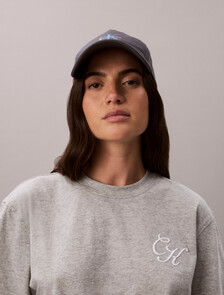 Script Logo T-Shirt, B10 Grey Heather, hi-res